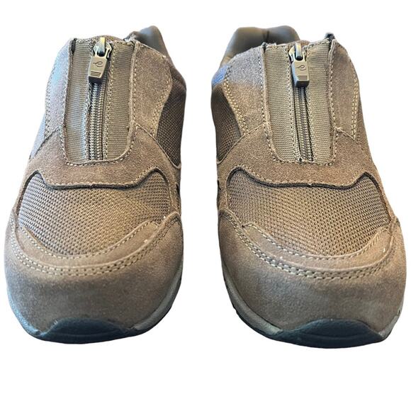 Easy Spirit Rheal Comfort Walking Sneaker Taupe NEW Size 9.5 Wide - Picture 2 of 10